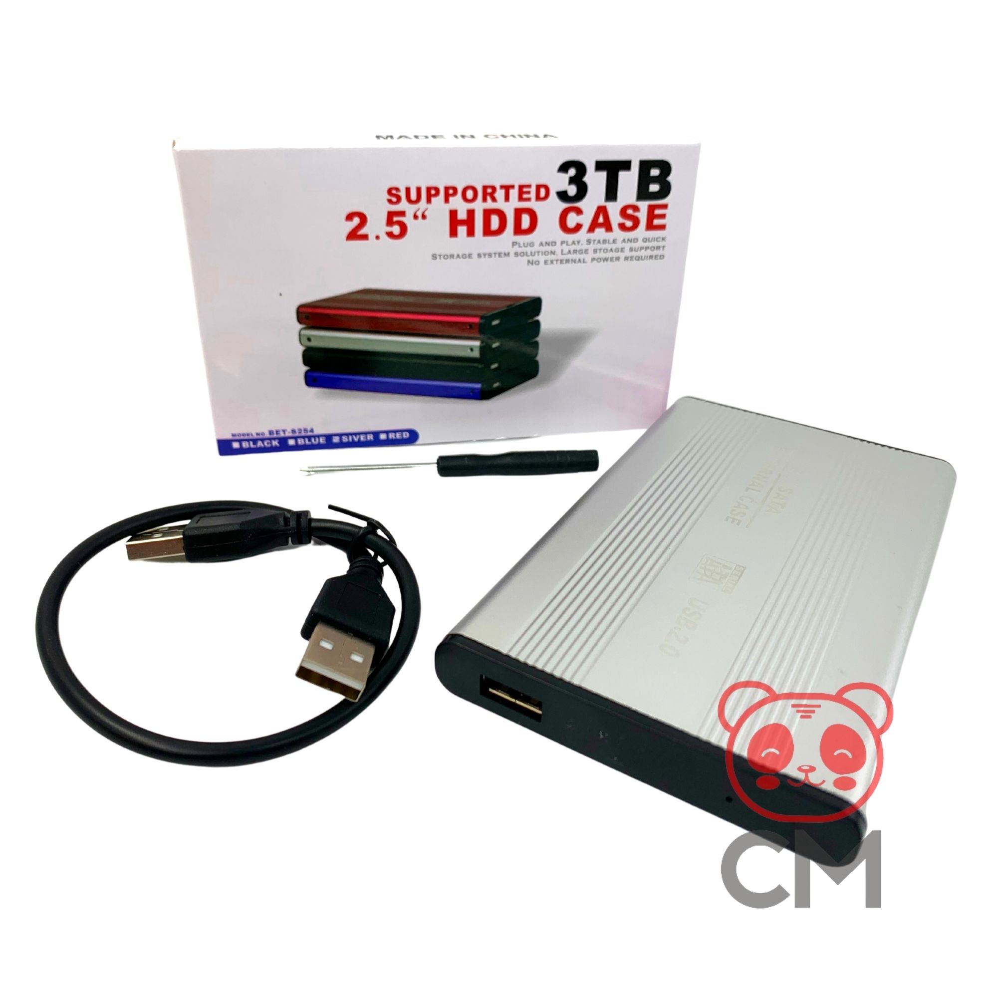 Adaptador (Case) Disco Duro HDD USB 2.0 a SATA – China Market
